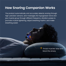 Load image into Gallery viewer, Smart Electric Throat Pulse Anti Snoring Device Portable Improve Sleep Breathing Anti-snoring Device Health Care