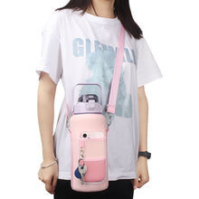 Load image into Gallery viewer, Outdoor Sport Water Bottle Cover Sport Camping Accessories Cup Sleeve Vacuum Cup Sleeve Pouch Portable Insulat Bag With Strap