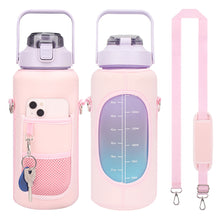 Load image into Gallery viewer, Outdoor Sport Water Bottle Cover Sport Camping Accessories Cup Sleeve Vacuum Cup Sleeve Pouch Portable Insulat Bag With Strap