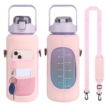 Load image into Gallery viewer, Outdoor Sport Water Bottle Cover Sport Camping Accessories Cup Sleeve Vacuum Cup Sleeve Pouch Portable Insulat Bag With Strap