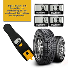 Load image into Gallery viewer, 2 In 1 Car Tire Tyre Air Pressure Gauge Meter LCD Digital Display Manometer Barometers Tester Truck Motorcycle