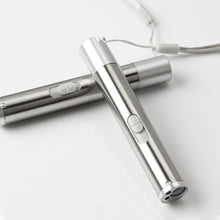 Load image into Gallery viewer, 3in1 Multi-function USB Rechargeable LED Flashlight Powerful Mini LED Torch Waterproof Design Penlight Hanging With Metal Clip