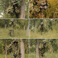 Load image into Gallery viewer, Men 3D Maple Leaf Ghillie Suits Jungle Sniper CS Bionic Camouflage Suit