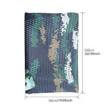 Load image into Gallery viewer, Military Tactical Scarf Camouflage Mesh Neck Scarf Sniper Face Scarf Veil Head Wrap For Outdoor Camping Hunting