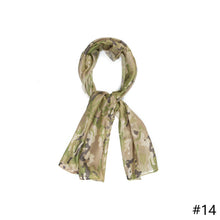 Load image into Gallery viewer, Military Tactical Scarf Camouflage Mesh Neck Scarf Sniper Face Scarf Veil Head Wrap For Outdoor Camping Hunting