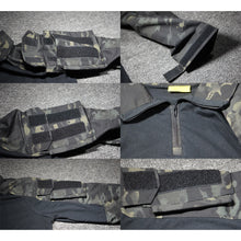 Load image into Gallery viewer, Camping Hunting Clothing Army CP Camouflage Multicam Military Combat T-Shirt Men Airsoft Paintball Tactical Shirt