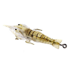 Load image into Gallery viewer, 4/10PCS Shrimp Fishing Lures Artificial Soft Shrimp Lure Worm For Fishing Bait Hook Sharp Crankbait Lures Silicone Prawn Bait