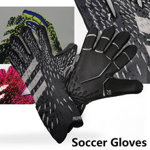 Load image into Gallery viewer, Unisex Football Gloves Soccer Goalkeeper Gloves Strong Grip Soccer Goalie Gloves Outdoor Sports Gloves Latex Football Gloves