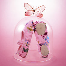 Load image into Gallery viewer, Children Practise Ballerina Shoes Woman Dance Shoes Girls Ballet Shoes Canvas Butterfly Soft Sole Ballet Dance Slippers