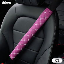 Load image into Gallery viewer, 1PC 50cm/75cm Car Seat Belt Shoulder Guard BreathablePadding Pad Car Interior Accessories Four Seasons