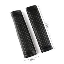 Load image into Gallery viewer, 2Pcs PU Leather Car Safety Seat Belt Covers Shoulder Protection Pad Padding Car Protection Accessories