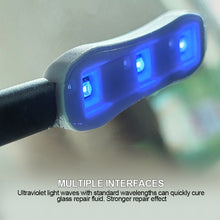 Load image into Gallery viewer, Mini Car Glass Repair Curing Lamp Resin Curing Glue UV Lamp Lighting Set Tool Front Windshield Glass Crack Repair Tools