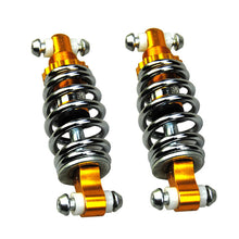 Load image into Gallery viewer, 2Pcs Universal 125mm Rear Shock Absorbers For Electric Bicycle Scooter,E Bike Spring Rear Shocks High Performance