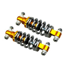 Load image into Gallery viewer, 2Pcs Universal 125mm Rear Shock Absorbers For Electric Bicycle Scooter,E Bike Spring Rear Shocks High Performance