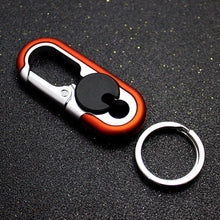 Load image into Gallery viewer, Stainless Steel Car Hook Lock Holder High-end Keychain Creative Buckle Carabiner Key Ring Outdoor