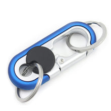 Load image into Gallery viewer, Stainless Steel Car Hook Lock Holder High-end Keychain Creative Buckle Carabiner Key Ring Outdoor