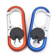 Load image into Gallery viewer, Stainless Steel Car Hook Lock Holder High-end Keychain Creative Buckle Carabiner Key Ring Outdoor