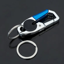 Load image into Gallery viewer, Stainless Steel Car Hook Lock Holder High-end Keychain Creative Buckle Carabiner Key Ring Outdoor