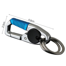Load image into Gallery viewer, Stainless Steel Car Hook Lock Holder High-end Keychain Creative Buckle Carabiner Key Ring Outdoor