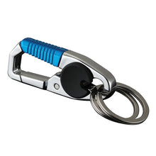 Load image into Gallery viewer, Stainless Steel Car Hook Lock Holder High-end Keychain Creative Buckle Carabiner Key Ring Outdoor