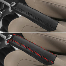 Load image into Gallery viewer, Car Leather Gears Handbrake Cover Shift Lever Cover Auto Interior Accessories for Kia K2 2011 - 2016 Handle Sleeve Car Accessories