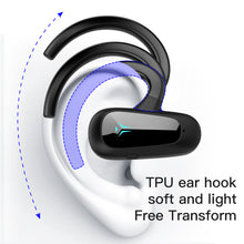 Load image into Gallery viewer, M-t8 Ear-hanging Air Conduction Digital Display Bluetooth Headset Sports Not In-ear True Wireless Not In-ear Bone Conduction