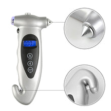Load image into Gallery viewer, 5 in 1 LCD Digital Car High-precision Tire Tyre Air Pressure Gauge Tester Monitor Multifunctional Monitor