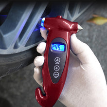 Load image into Gallery viewer, 5 in 1 LCD Digital Car High-precision Tire Tyre Air Pressure Gauge Tester Monitor Multifunctional Monitor