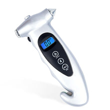 Load image into Gallery viewer, 5 in 1 LCD Digital Car High-precision Tire Tyre Air Pressure Gauge Tester Monitor Multifunctional Monitor