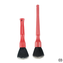 Load image into Gallery viewer, 2Pcs Car Detailing Brush Air Conditioner Auto Wash Accessories Cleaning Tools Detailing Vehicle Interior Supplies