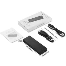Load image into Gallery viewer, 10Gbps SSD Case HUB Type C to M.2 USB3.0 Enclosure USB C HUB Splitter with SD TF Card Reader for NGFF NVME M2 M Key/B+M Key SSD