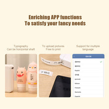 Load image into Gallery viewer, Niimbot D110 Mini Portable Thermal Label Printer Hangul Wireless Bluetooth Sticker Pocket Printer Home Use Storing Organizing