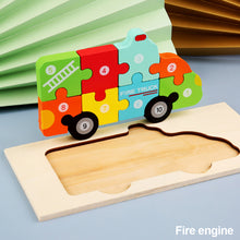 Load image into Gallery viewer, Toddler Jigsaw Wooden Puzzle Gift Toy for 1 2 3 Years Old Montessori Toy Infant Toddler Sensory Toy Early Learning Educational