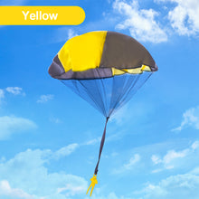 Load image into Gallery viewer, Outdoor Game Child Hand Throwing Parachute Flying Toy Tangle-free Throw Watch Landing Mini Soldier Camouflag Kids Outdoor Toys
