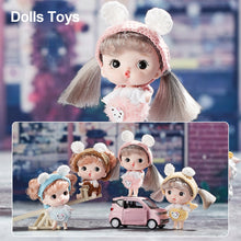 Load image into Gallery viewer, Bear Diary Doll Mini Pocket Dolls Cute Surprise Face Girl Doll With Clothes Dolls Toys Gift for Girls