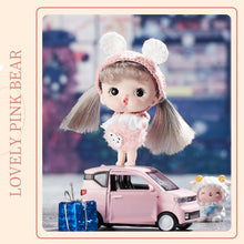Load image into Gallery viewer, Bear Diary Doll Mini Pocket Dolls Cute Surprise Face Girl Doll With Clothes Dolls Toys Gift for Girls