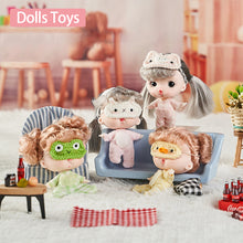 Load image into Gallery viewer, Pajama Diary Doll Mini Pocket Dolls Cute Surprise Face Girl Doll With Clothes Dolls Toys Gift for Girls