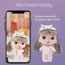 Load image into Gallery viewer, Pajama Diary Doll Mini Pocket Dolls Cute Surprise Face Girl Doll With Clothes Dolls Toys Gift for Girls