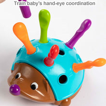 Load image into Gallery viewer, 6-24 Months Baby Toys Matching Sorter toy Hedgehog Sorter Toy Kids Stacking Toys Toddler Montessori Toy Interactive Game Gift