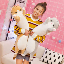Load image into Gallery viewer, Cute Soft Long Cat Pillow Plush Toys Stuffed Pause Office Nap Pillow Bed Sleep Pillow Home Decor Gift Doll for Kids Girl