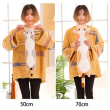 Load image into Gallery viewer, Cute Soft Long Cat Pillow Plush Toys Stuffed Pause Office Nap Pillow Bed Sleep Pillow Home Decor Gift Doll for Kids Girl