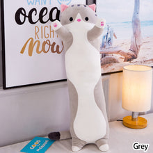 Load image into Gallery viewer, Cute Soft Long Cat Pillow Plush Toys Stuffed Pause Office Nap Pillow Bed Sleep Pillow Home Decor Gift Doll for Kids Girl