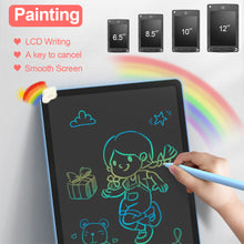 Load image into Gallery viewer, LCD Writing Tablet Magic Slate Children's Digital Drawing Blackboard Painting Board Graffiti Pad Kids Toys 6.5/8.5/10/12inch