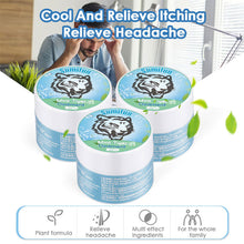 Load image into Gallery viewer, Green Mint Herbal Ointment Cool Oil Cold Headache Dizziness Tiger Balm Green Grass Balm Muscle Rub Aches Pain Relief Cream