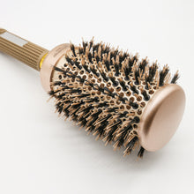 Load image into Gallery viewer, Cylinder Curly Hair Rolling Comb Professional Styling Bristle Comb Heat Conduction Air Aluminum Tube Ceramic Rolling Comb