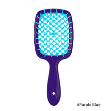 Load image into Gallery viewer, Hollow Grid Comb Wide Teeth Air Cushion Combs Women Hairstyle Scalp Massage Comb Hair Brush Hollowing Out Hairdressing Tools