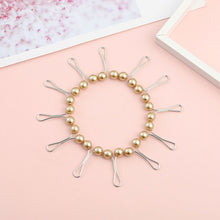 Load image into Gallery viewer, 12pcs Multicolor Headscarf Shawl Scarf Lady Muslim Scarf Clips Pins Up Hijab Clips Pearl Scarf Brooch Pin Women Jewelry