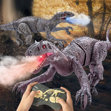 Load image into Gallery viewer, 2.4G RC Electric Walking Dinosaur D-Rex Raptor Toys Remote Control Velociraptor Model Christmas Gifts for Kids Children
