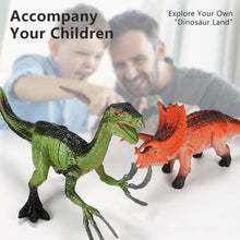Load image into Gallery viewer, 12 styles 15cm Small Dinosaur Model Toy Jurassic Tyrannosaurus Raptor Triceratops Ankylosaur Stegosaurus Gift for Kids
