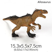 Load image into Gallery viewer, 12 styles 15cm Small Dinosaur Model Toy Jurassic Tyrannosaurus Raptor Triceratops Ankylosaur Stegosaurus Gift for Kids
